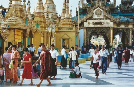 Shewadagon en fête (octobre 2005)